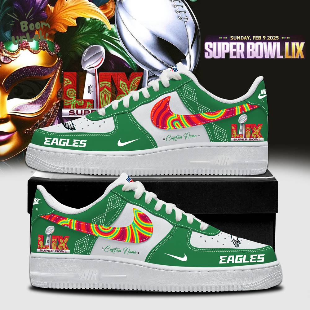 Eagles New Personalized Super Bowl Shoes – Customizable for Your Name Eagles New Personalized Super Bowl Shoes – Customizable for Your Name
