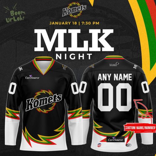 Fort Wayne Komets 2024 MLK Night Jersey – Limited Edition