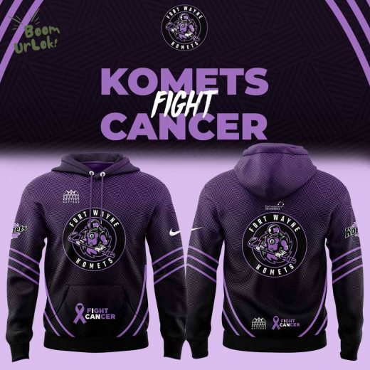 Fort Wayne Komets Fight Cancer Night Limited Edition Hoodie