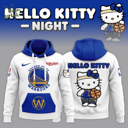 Golden State Warriors x Hello Kitty Limited Edition Hoodie – 2025