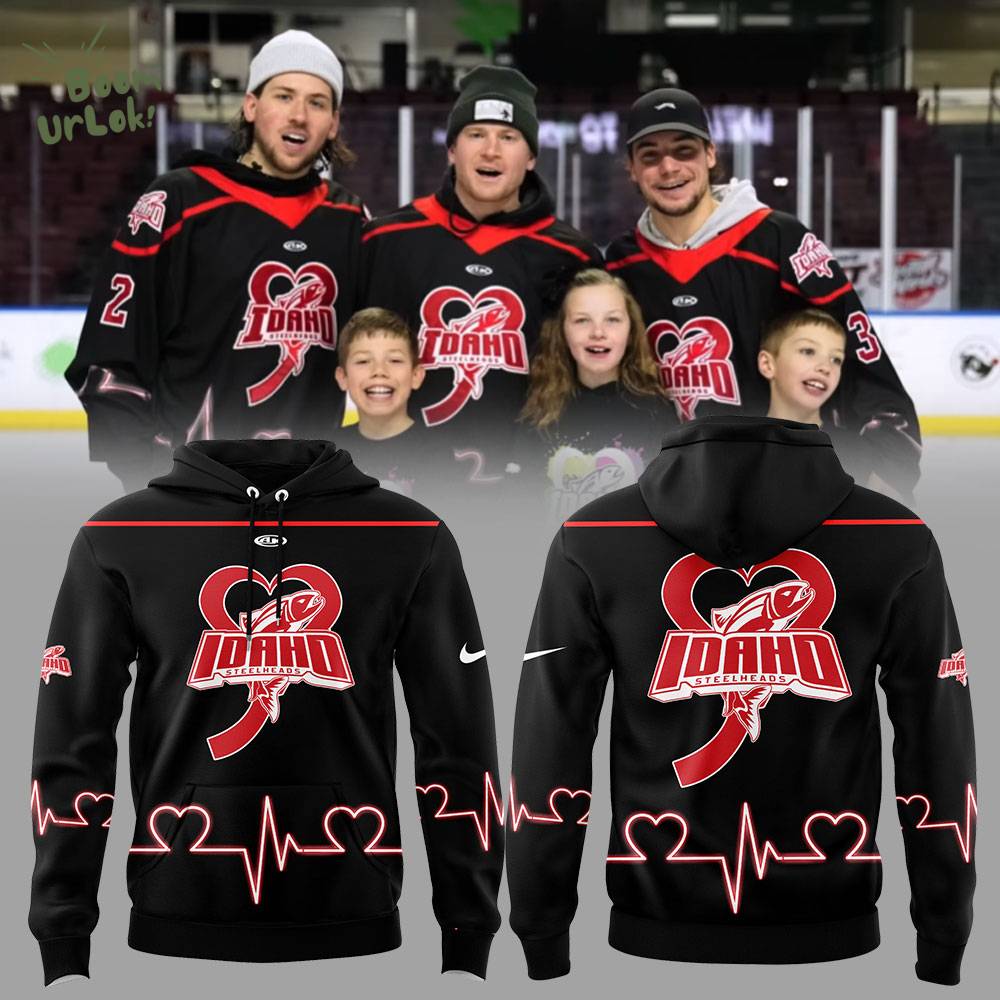 Idaho Steelheads Jayden DeLuca Foundation Hoodie Limited Edition Idaho Steelheads Jayden DeLuca Foundation Hoodie Limited Edition