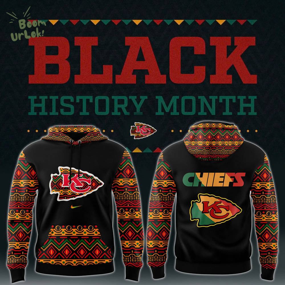 Kansas City Chiefs Black History Month Hoodie - 2025 Edition Kansas City Chiefs Black History Month Hoodie - 2025 Edition