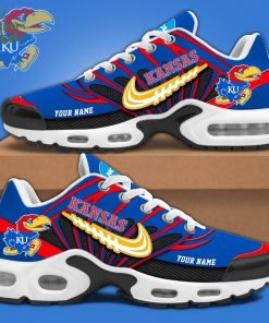 Kansas Jayhawks NCAA Air Max Plus Sneakers 2025 – Limited Edition Personalized