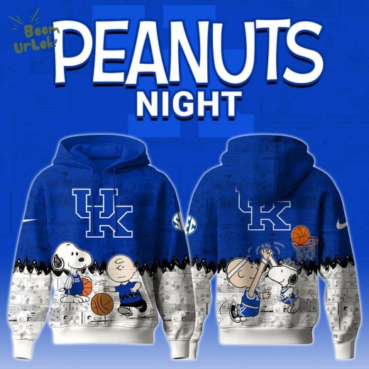 Kentucky Wildcats NCAA x 75th Anniversary of Peanuts Limited Edition Hoodie 2025