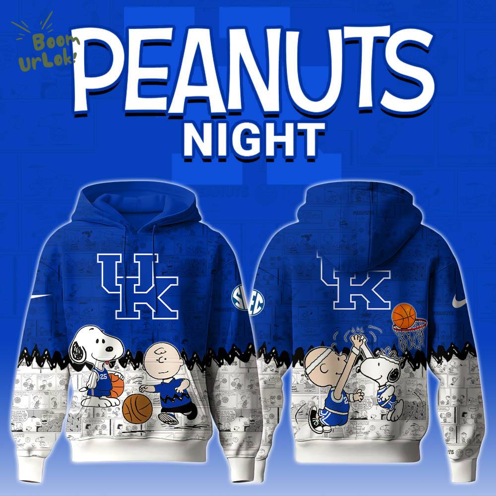 Kentucky Wildcats NCAA x 75th Anniversary of Peanuts Limited Edition Hoodie 2025 Kentucky Wildcats NCAA x 75th Anniversary of Peanuts Limited Edition Hoodie 2025