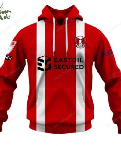 Leyton Orient F.C. Home Jersey Style Hoodie – Football Fans Apparel
