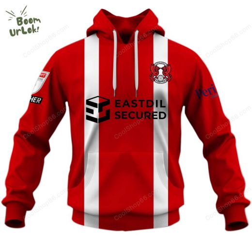 Leyton Orient F.C. Home Jersey Style Hoodie – Football Fans Apparel