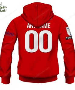 Leyton Orient F.C. Home Jersey Style Hoodie – Football Fans Apparel