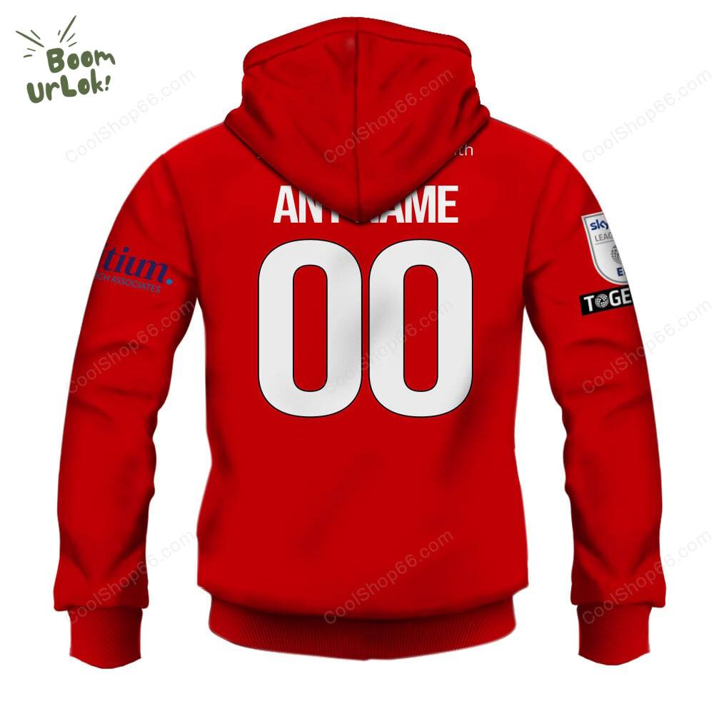 Leyton Orient F.C. Home Jersey Style Hoodie - Football Fans Apparel Leyton Orient F.C. Home Jersey Style Hoodie - Football Fans Apparel