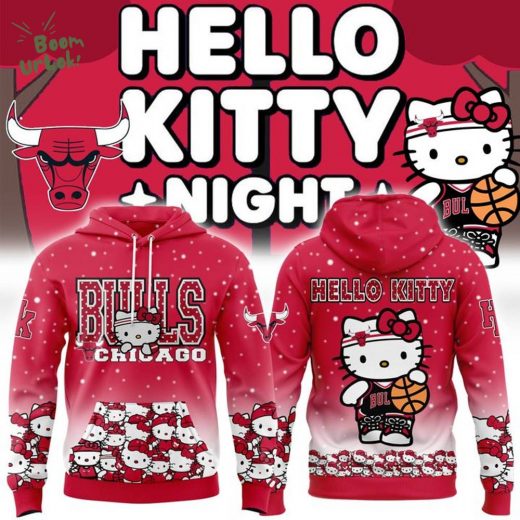 Limited Edition Chicago Bulls Hello Kitty Night Hoodie – Special Release