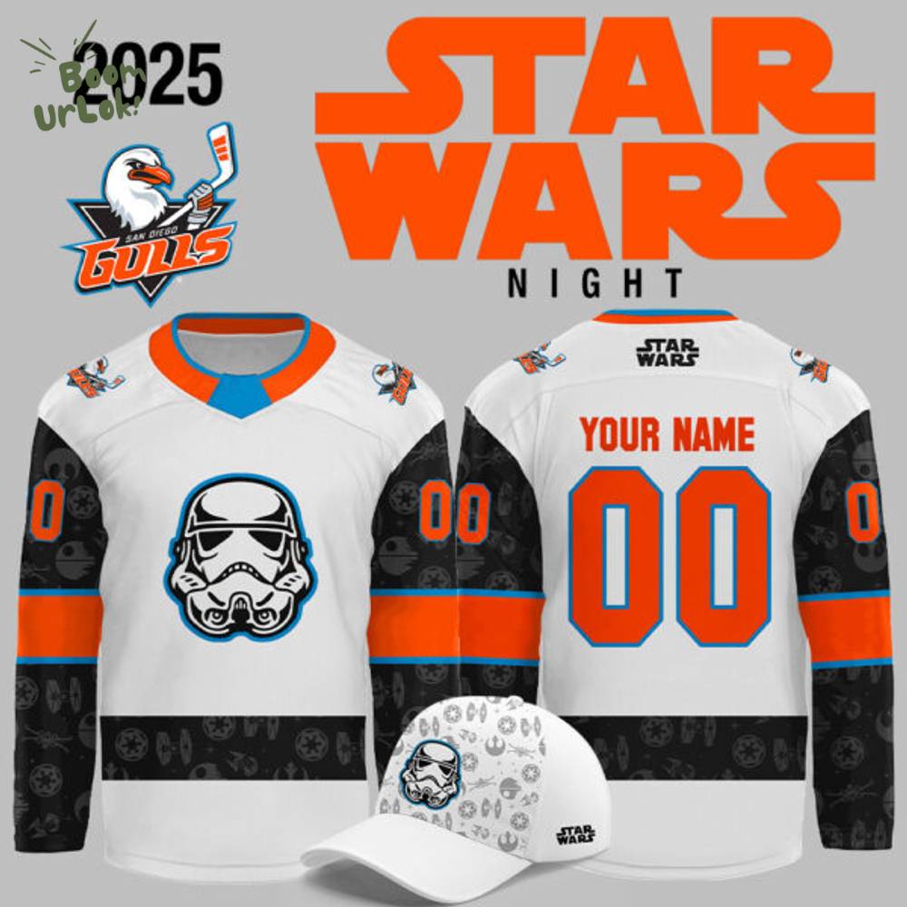 Limited Edition Gulls 24-25 Star Wars Custom Jersey Limited Edition Gulls 24-25 Star Wars Custom Jersey