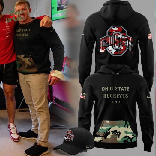 Limited Edition Ohio State Football Camo Hoodie | 2025 Version