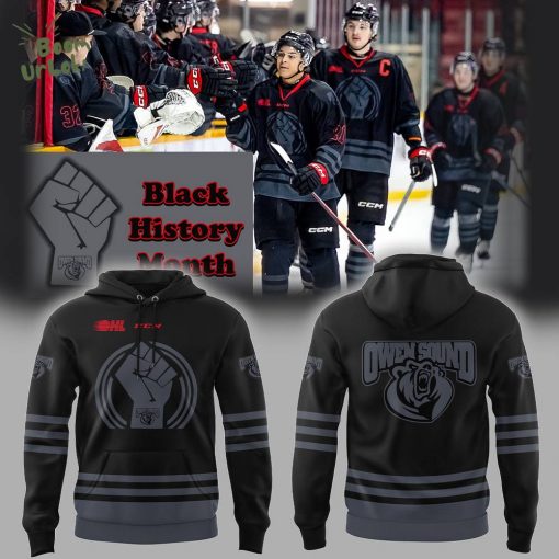Limited Edition Owen Sound Attack 24-25 Hoodie | Black History Month Special