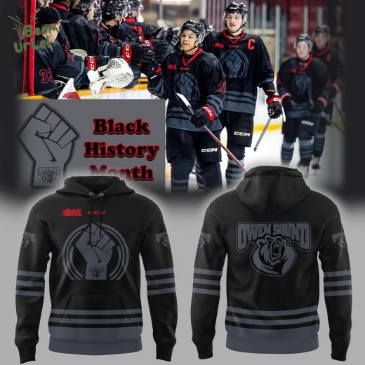 Limited Edition Owen Sound Attack 24-25 Hoodie | Black History Month Special