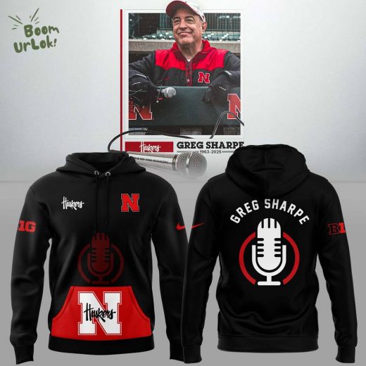 Limited Edition RIP Greg “Voice of the Huskers” Hoodie | Memorial Edition