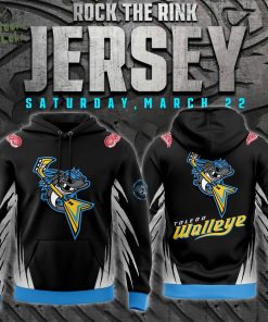 Limited Edition Toledo Walleye 2025 “Rock the Rink” Hoodie – Official Team Gear