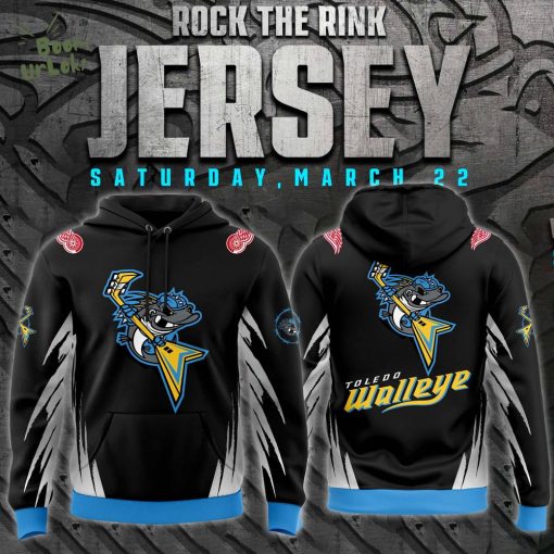 Limited Edition Toledo Walleye 2025 “Rock the Rink” Hoodie – Official Team Gear