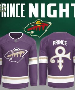 Limited Edition Wild x Prince Night NHL Jersey 2025 – Exclusive Hockey Fan Gear