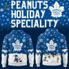 Toronto Maple Leafs Peanuts Night Hoodie Limited Edition