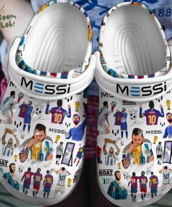 Lionel Messi Football Soccer Sport Clogs – Football Cleats for Fans
