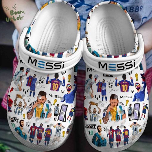 Lionel Messi Football Soccer Sport Clogs – Football Cleats for Fans
