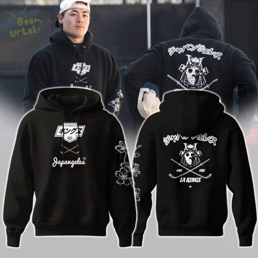 Los Angeles Kings x Japangeles Black Hoodie Limited Edition
