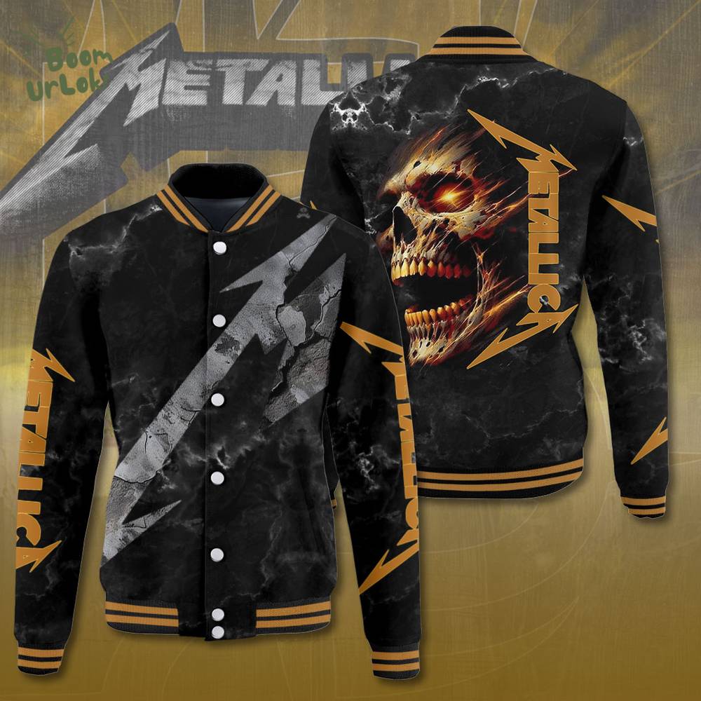 MET Band Varsity Jacket - Limited Edition Music Apparel MET Band Varsity Jacket - Limited Edition Music Apparel