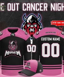 Macon Mayhem x Ice Out Cancer Night NHL Jersey – Charity Support Gear