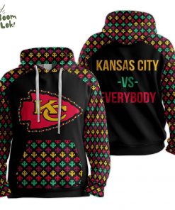 Mardi Gras Kansas City Football Unisex Hoodie – 2025 Limited Edition
