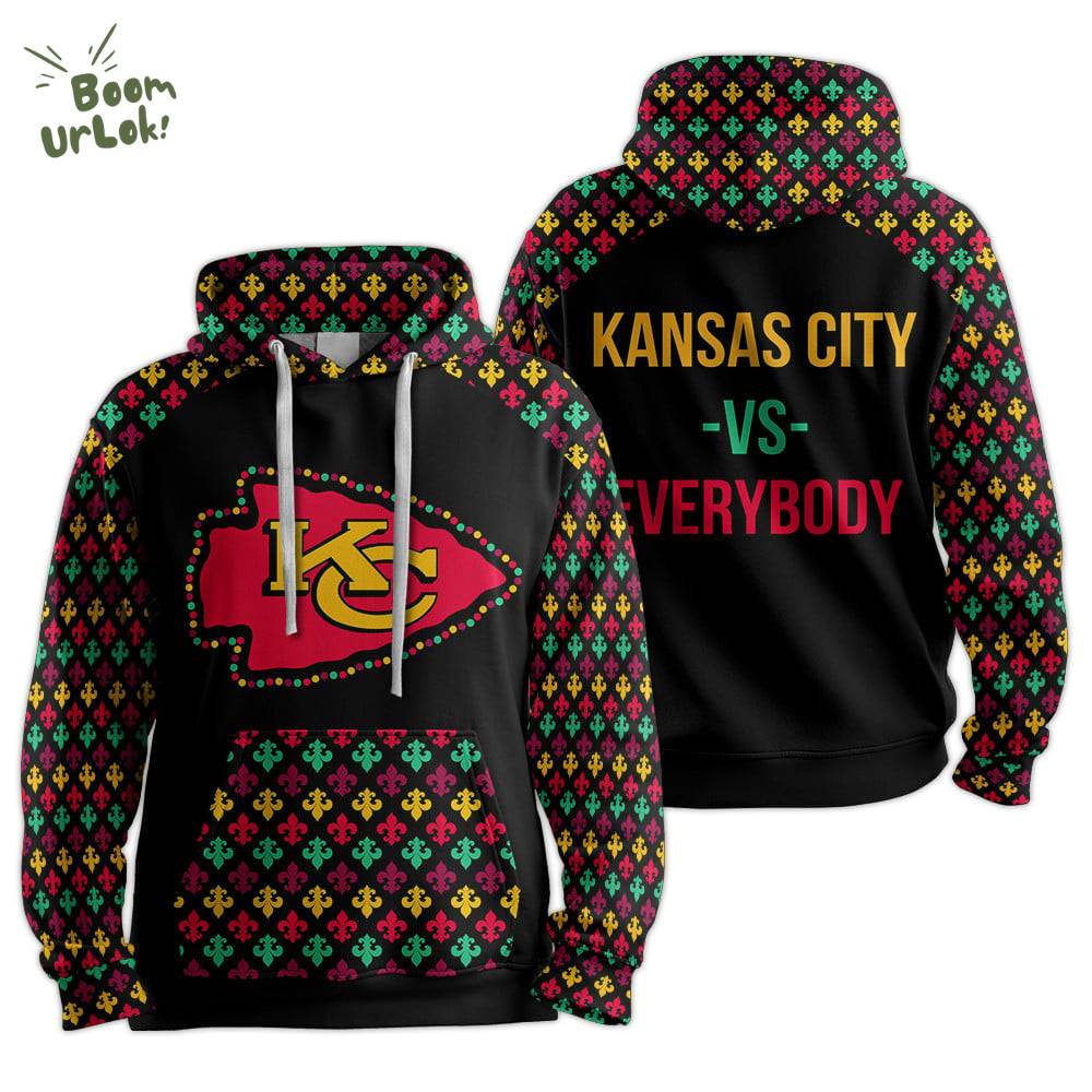Mardi Gras Kansas City Football Unisex Hoodie – 2025 Limited Edition Mardi Gras Kansas City Football Unisex Hoodie – 2025 Limited Edition
