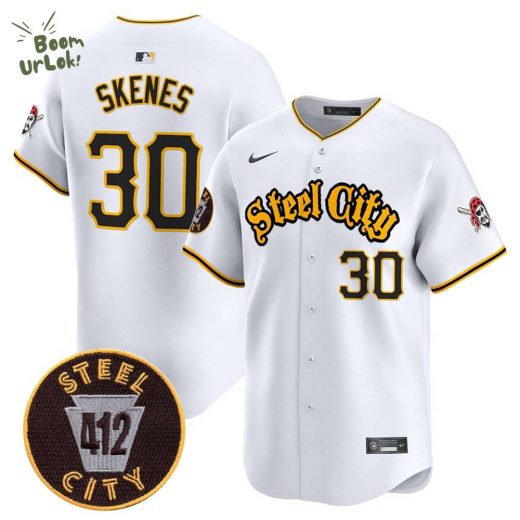 Men’s Pittsburgh Pirates 412 Patch Vapor Premier Limited Edition Jersey
