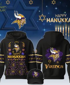 Minnesota Vikings Hanukkah Limited Edition Hoodie – 2025 Holiday Collection