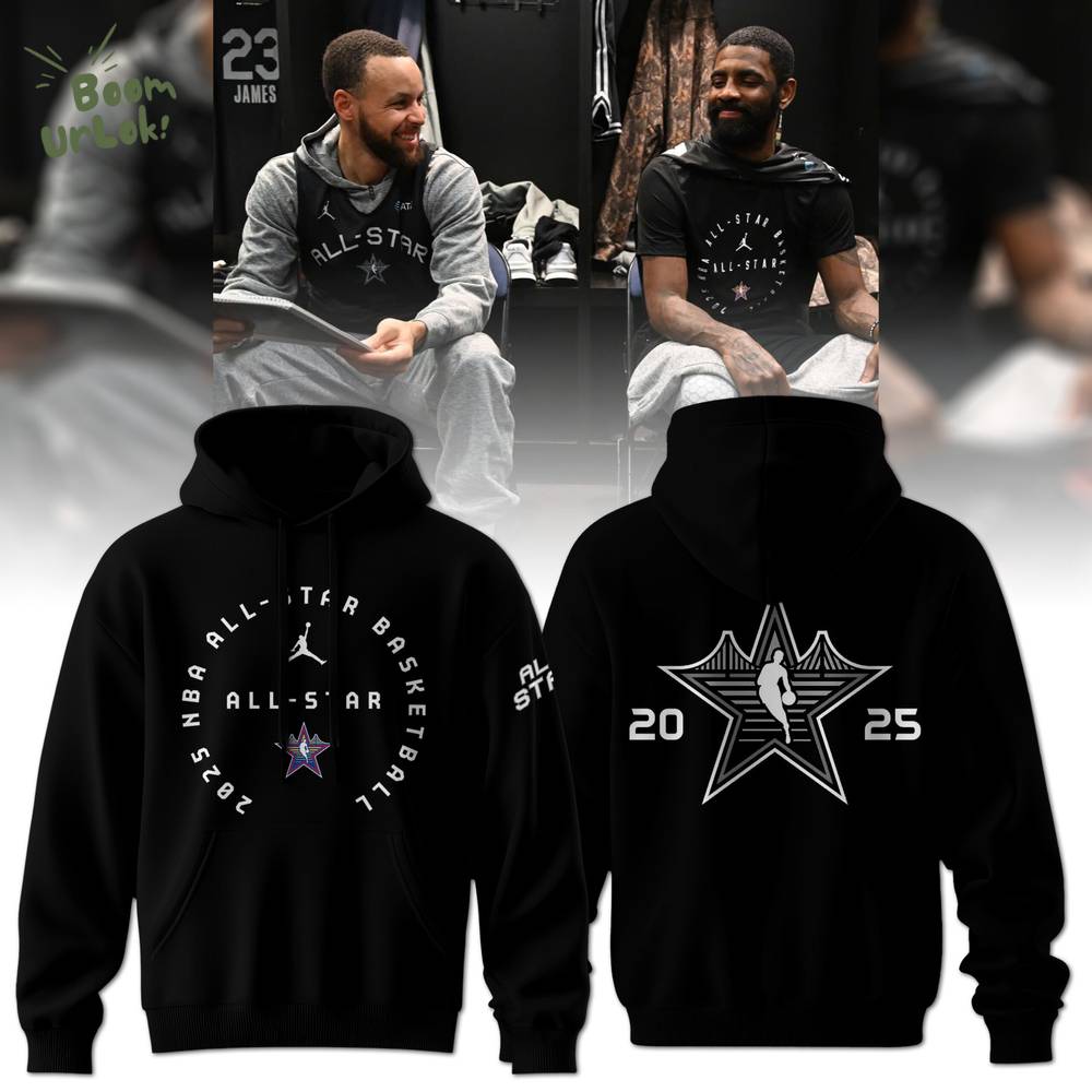 NBA All Stars Fashion Collection 2025 Season Black Hoodie - NBA Streetwear NBA All Stars Fashion Collection 2025 Season Black Hoodie - NBA Streetwear