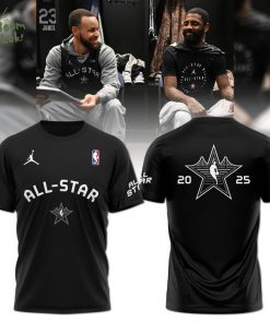 NBA All Stars Fashion Collection 2025 Season Black T-Shirt – NBA Fan Apparel