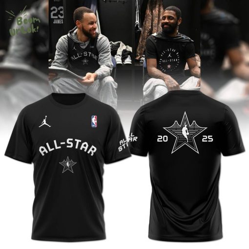 NBA All Stars Fashion Collection 2025 Season Black T-Shirt – NBA Fan Apparel