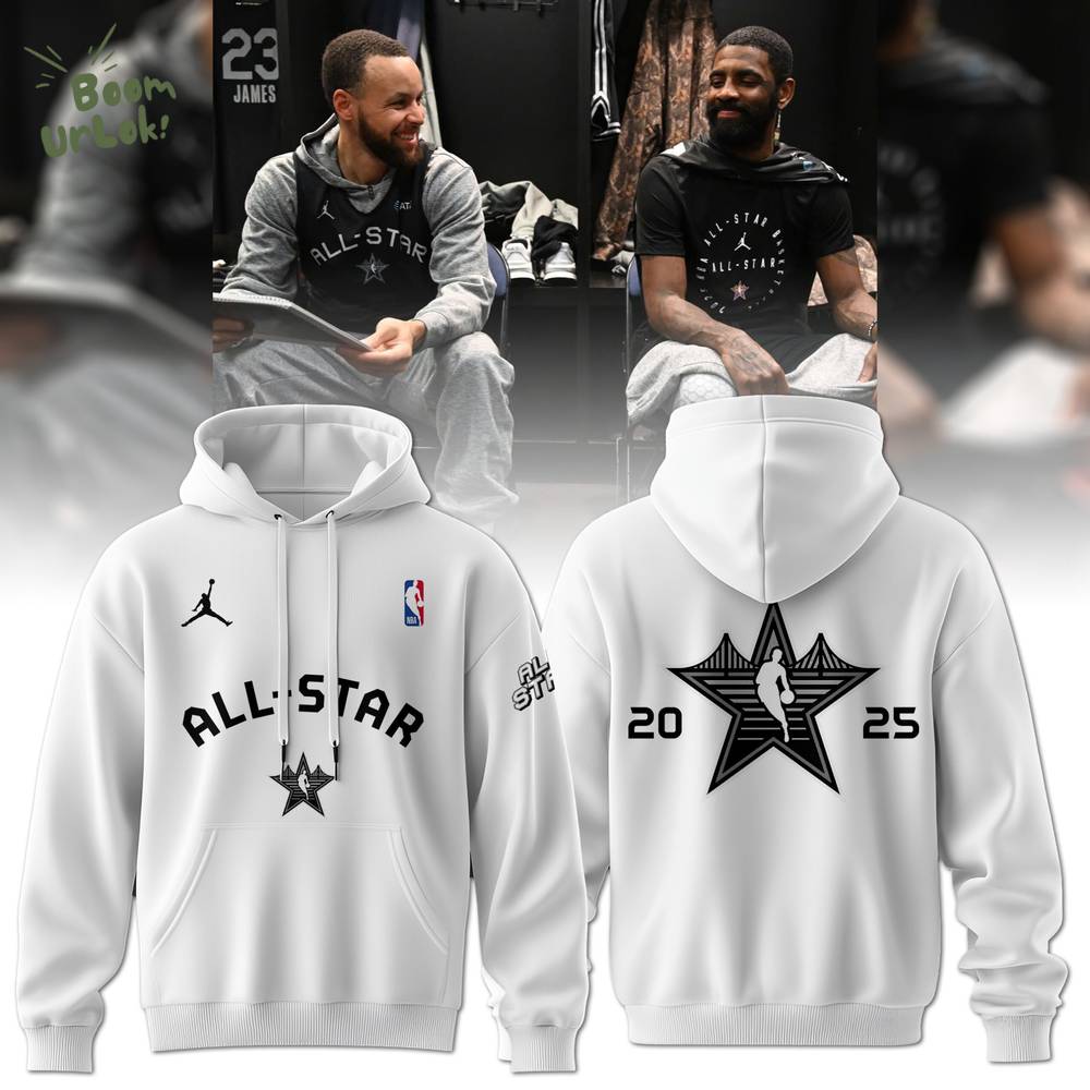 NBA All Stars Fashion Collection 2025 Season White Hoodie - Basketball Fans Hoodie NBA All Stars Fashion Collection 2025 Season White Hoodie - Basketball Fans Hoodie