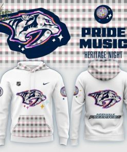Nashville Predators Pride Music Heritage Night Hoodie – NHL Pride Fan Gear
