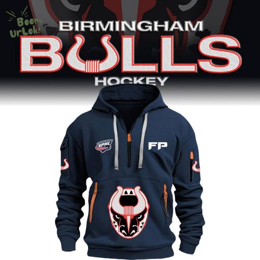 New Navy Hoodie Birmingham Bulls 2024 – Official Team Hoodie