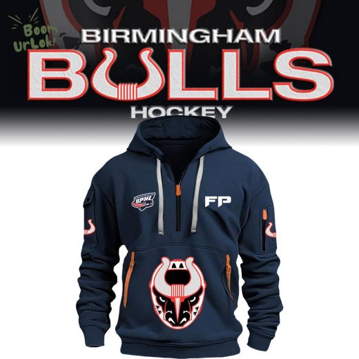 New Navy Hoodie Birmingham Bulls 2024 – Official Team Hoodie