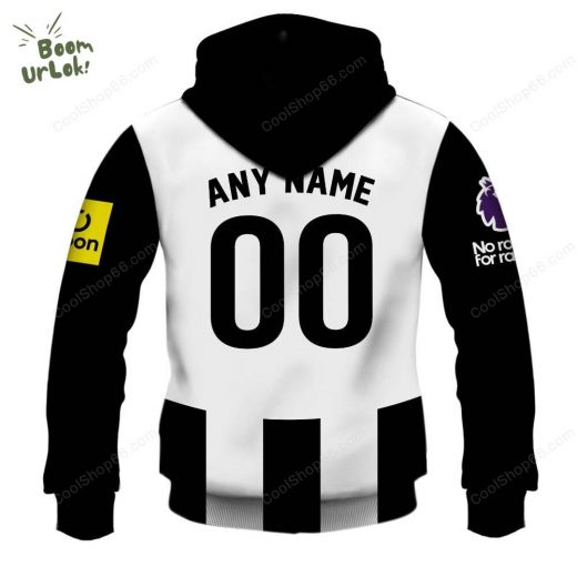 Newcastle United F.C. Home Jersey Style Hoodie – Soccer Fans Gear