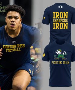 Notre Dame Football “IRON SHARPENS IRON” Limited Edition Shirt – 2025 Collection