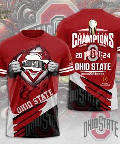 Ohio State Buckeyes Football National Champions T-Shirt – Limited Edition College Sports Gear