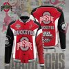 Custom Cream Maroon Bomber Varsity Letterman Jacket – Zipper Style