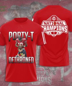 Ohio State Buckeyes National Football Champions 3D T-Shirt – Limited Edition