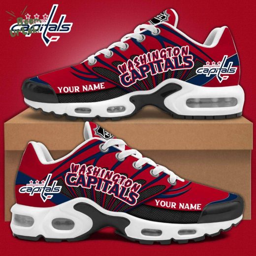 Personalized Washington Capitals Air Max Plus Sneakers – Custom Edition