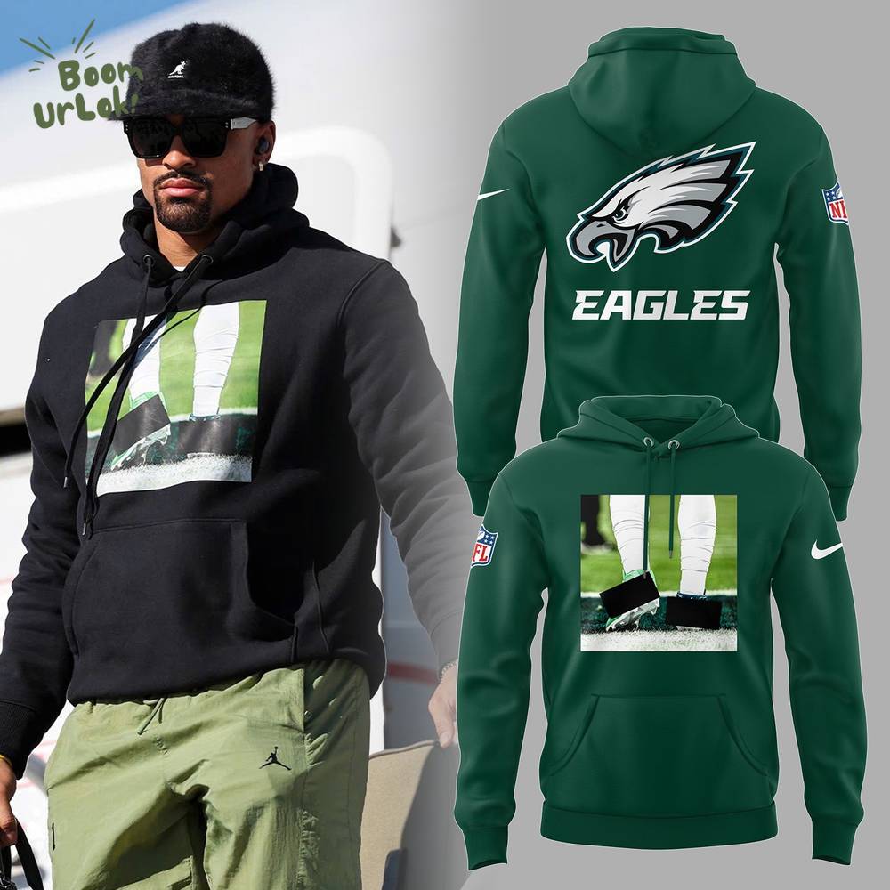 Philadelphia Eagles Jalen Hurts Hoodie - 2025 Nike Limited Edition Philadelphia Eagles Jalen Hurts Hoodie - 2025 Nike Limited Edition