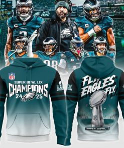 Philadelphia Eagles Super Bowl 2025 Hoodie – Official Championship Merchandise