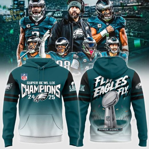 Philadelphia Eagles Super Bowl 2025 Hoodie – Official Championship Merchandise