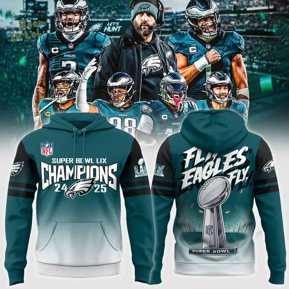 Philadelphia Eagles Super Bowl 2025 Hoodie – Official Championship Merchandise Philadelphia Eagles Super Bowl 2025 Hoodie – Official Championship Merchandise