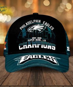 Philadelphia Eagles Super Bowl Champions Classic 3D Cap – Customizable with Your Name